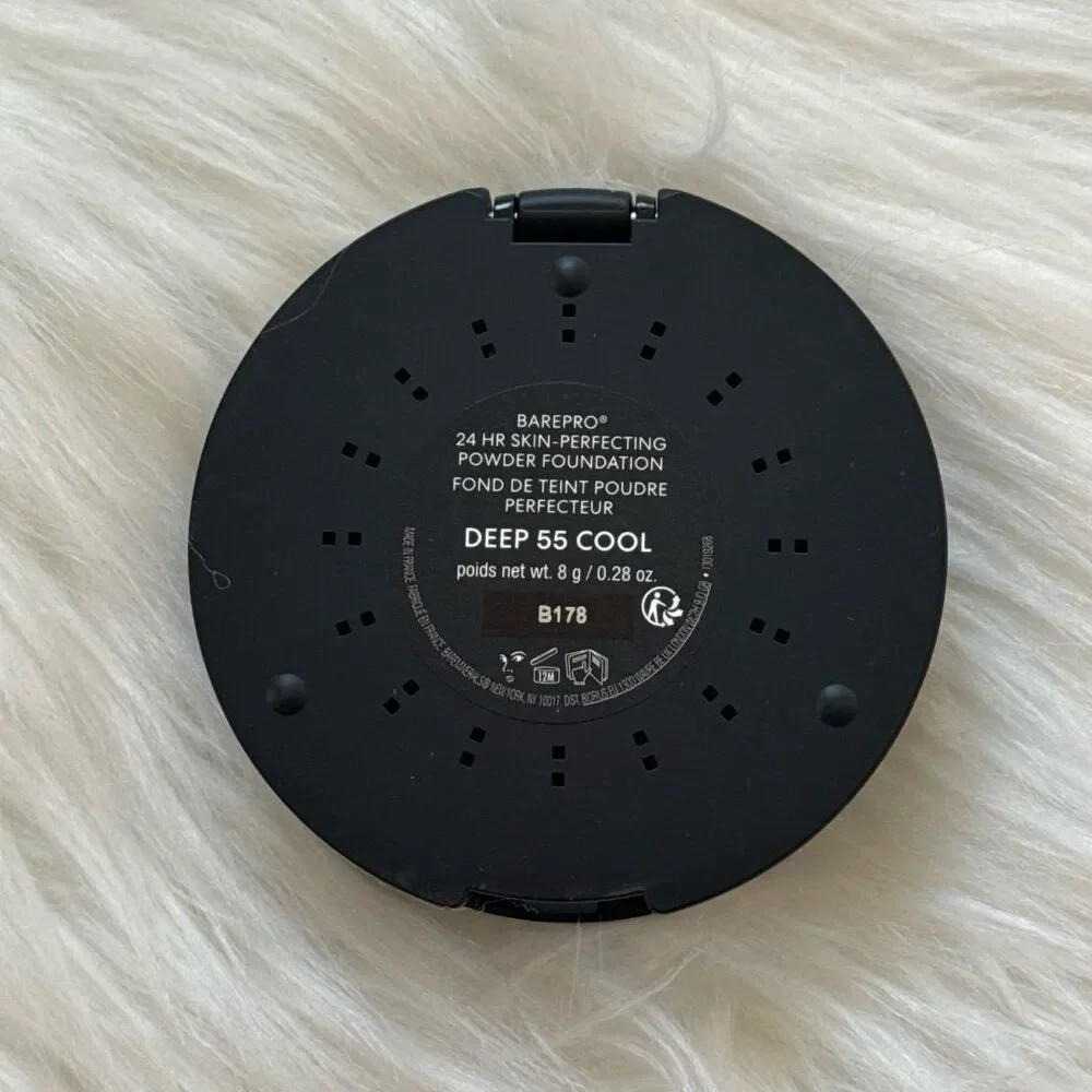 Bare Minerals BarePro Skin Perfecting Powder Foundation Deep 55 Cool